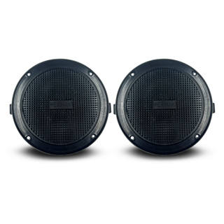 2 Unidades redonda Caixa Plástica Para Alto Falante De 6 Polegadas Redonda em Oferta na Shopee