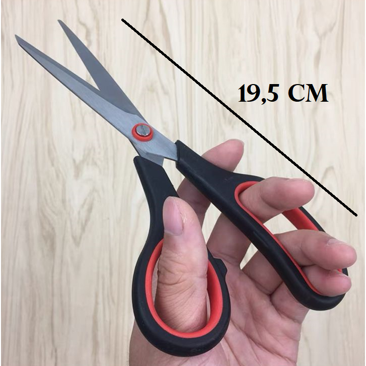 TESOURA 7” POLEGADAS MULTIUSO UNIVERSAL MULTICOLORIDO AÇO INOX 19,5CM