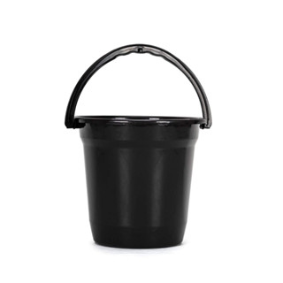 6 Balde 5 Litros Com Alça Reforçada Preto em Oferta na Shopee