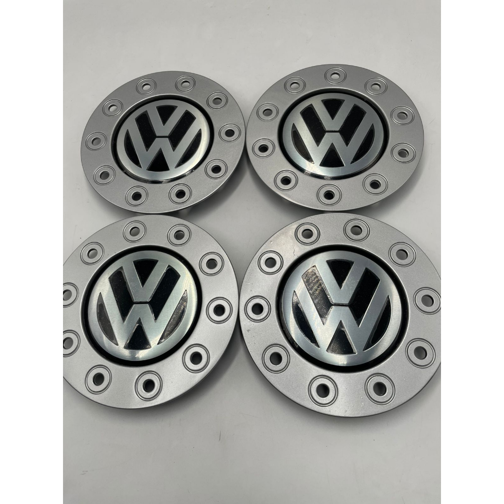 Jogo 4 Calota Tampa Centro Roda Vw Passat Vr6 Alemão Brw580