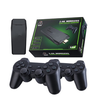 videogame ultra dual 4k para ps1 / gba retro tv dendy hd-out 64gb console de videogame 20000games stick de videogame