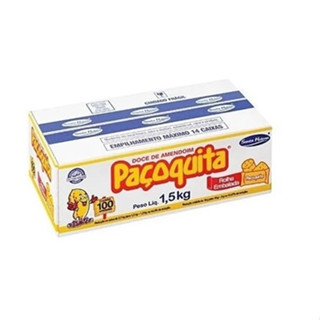 Pacoca Pacoquita Rolha Embrulhada Cx 100X15Gr Amendoim