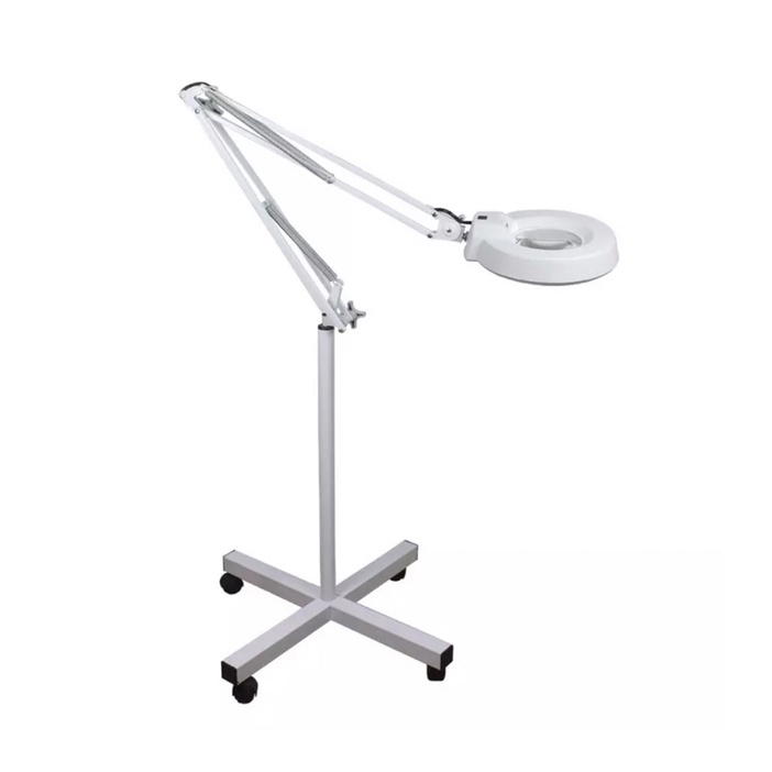 Luminária Lupa 5x 120  Leds Tripé Articulado Profissional Estética
