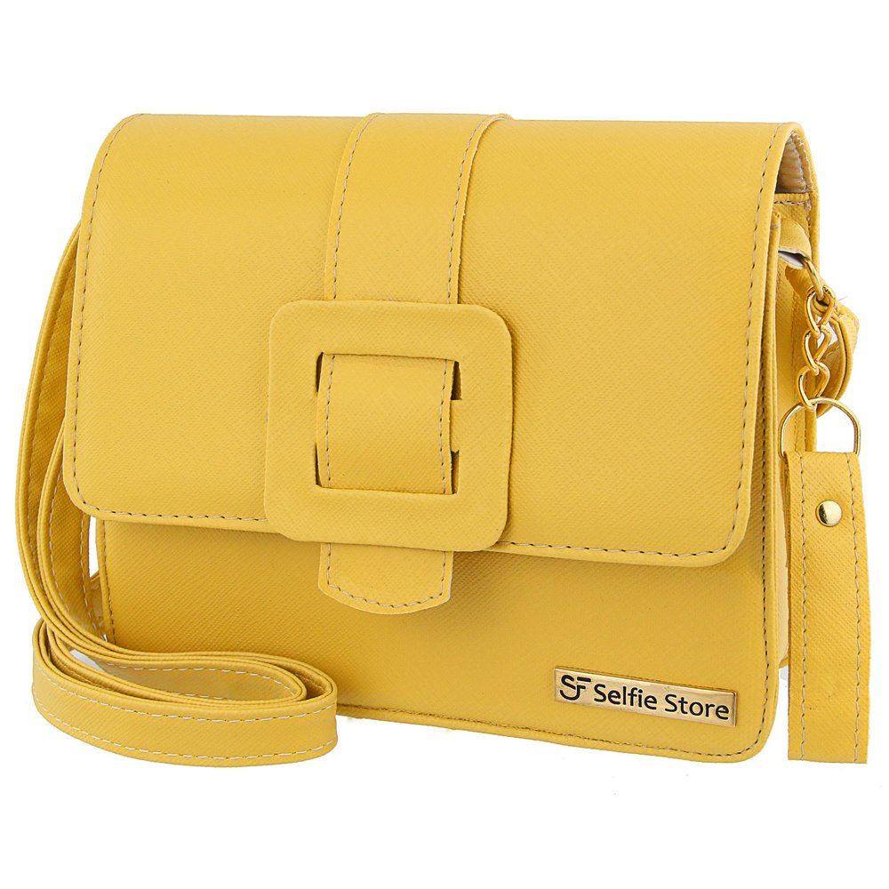 Bolsa Feminina Pequena Baú: Fivela, Transversal e de Ombro.