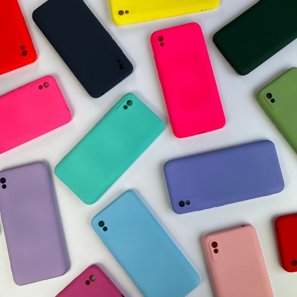 Capinha Para Xiaomi Redmi 9A/ 9i/ 9AT // Capa Case Silicone Aveludada Colorida Forrada (CF26) (2)