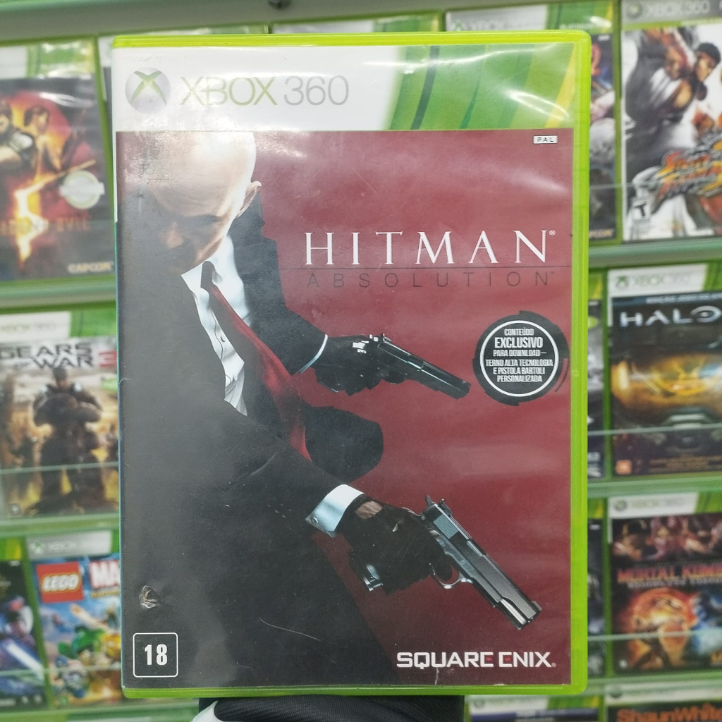 Hitman Absolution Mídia Física Seminovo Xbox 360