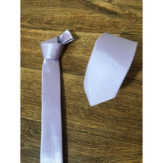Kit 10 Gravatas Lilás/Lavanda para padrinhos