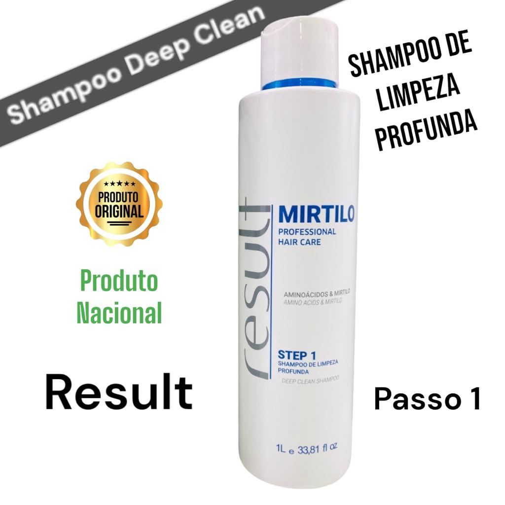 Shampoo Mirtilo Result Tratamento Progressiva 1 Litro