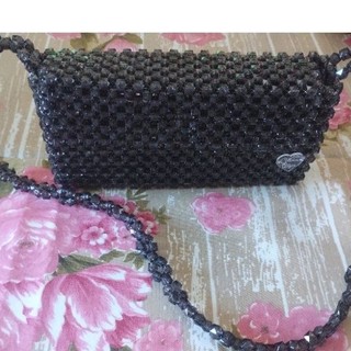 beaded bag , bolsa de miçanga/bolsa feminina de cristal