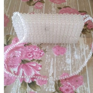 beaded bag , bolsa de miçanga/bolsa feminina de cristal
