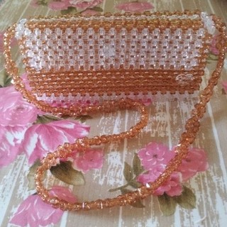 beaded bag , bolsa de miçanga/bolsa feminina de cristal