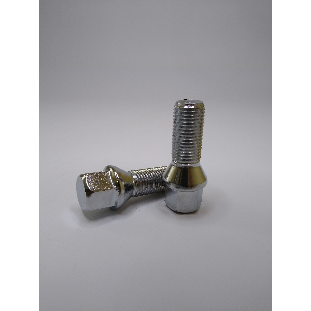 4 PARAFUSOS DE RODA CÔNICO GOLF CROMADO