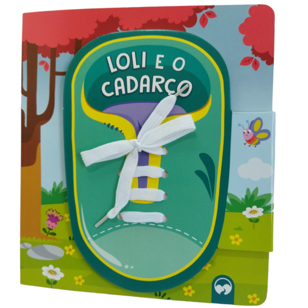 Livro Infantil: Loli e o Cadarço - cadarço - aprender coordenação - Vale das letras