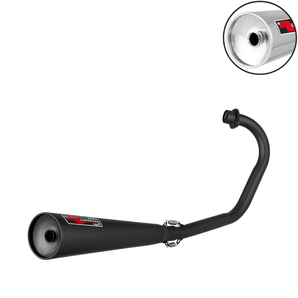 Escapamento ML Competition Curto Super Adventure  CG Titan 150 KS/ES 2009/2013  Fan 150 KS/ESI 2009 em Oferta na Shopee