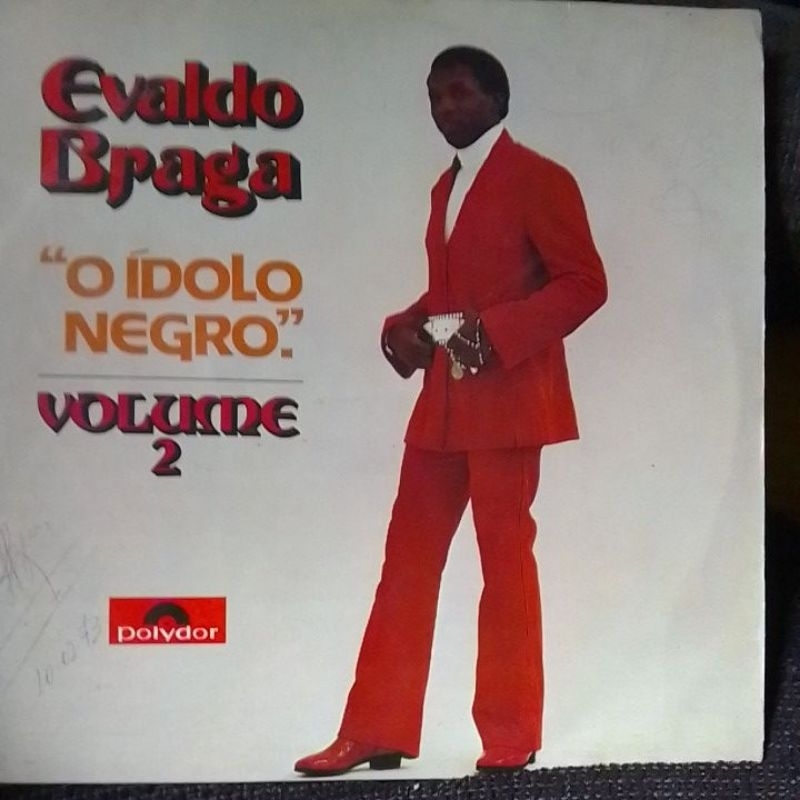 lp vinil - evaldo braga o idolo negro