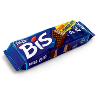 Wafer Recheio E Cobertura Chocolate Lacta Bis Pacote 126g