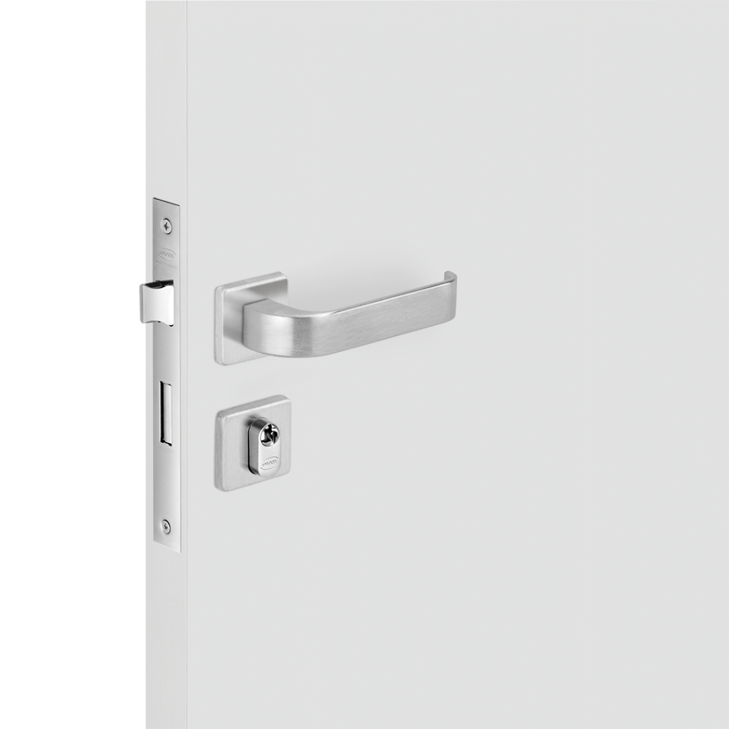 Fechadura Porta Externa Odin 40mm Escovado Imab