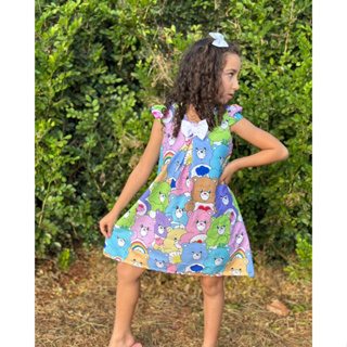 Vestido Ursinhos Carinhosos em Oferta na Shopee