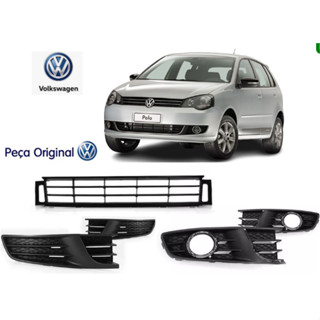 GRADE MOLDURA PARACHOQUE POLO 07/12 ORIGINAL VW CENTRAL E LATERAIS