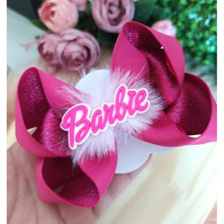 Laço Boutique Infantil da Barbie/ Bico de pato/ Faixa