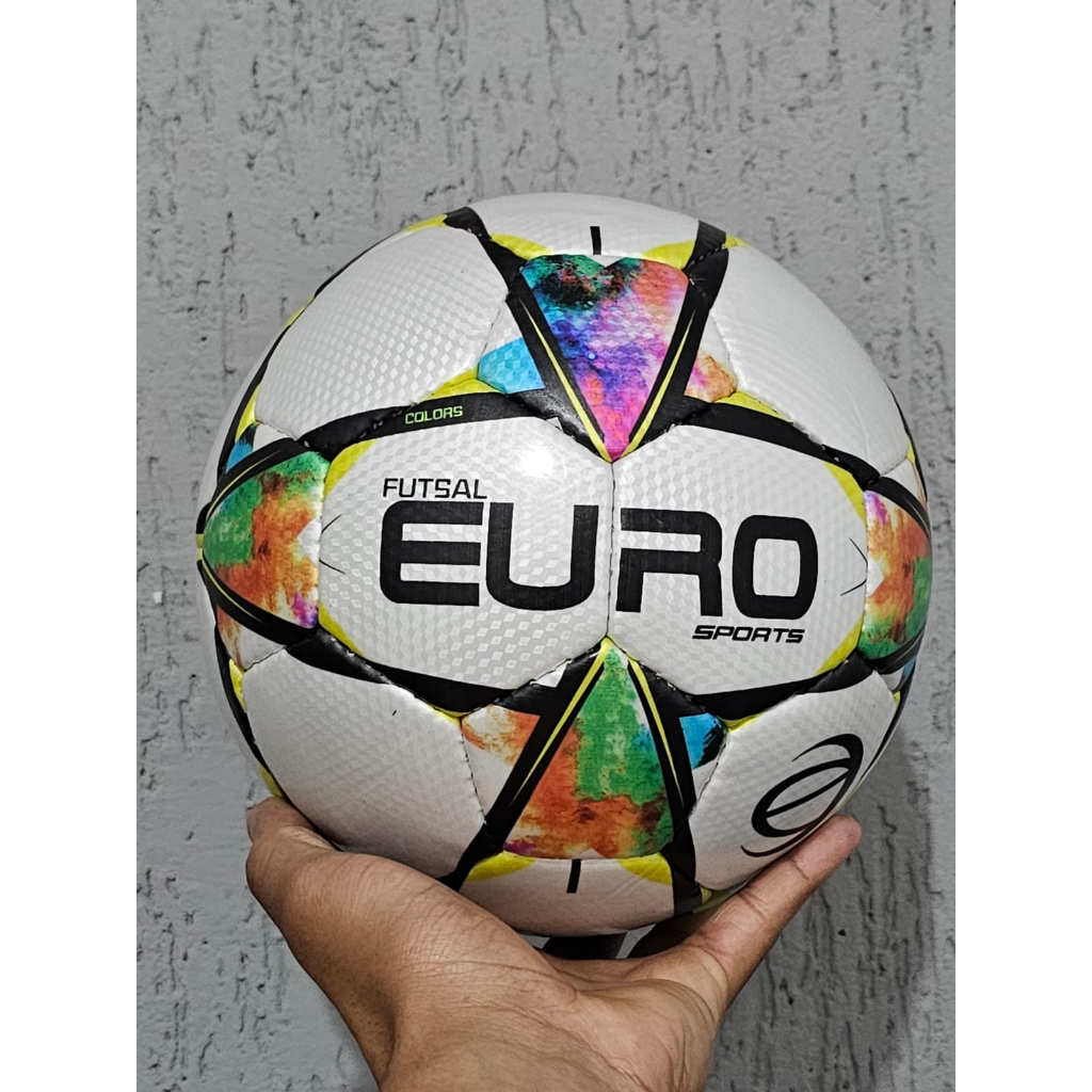 Bola Euro colors Futebol Campo/Society e Futsal