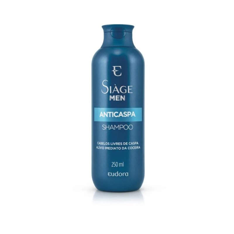 Shampoo anticaspa siage Men masculino eudora 250ml