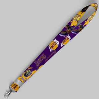 Cordão Crachá Chave Chaveiro Moto Mosquete Engate Rápido Lakers NBA Basquete