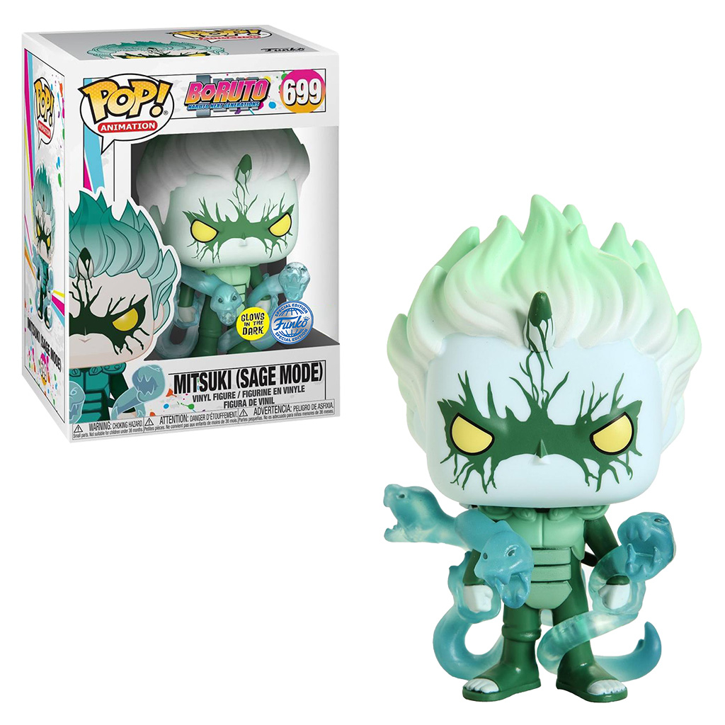 Funko Pop Mitsuki – Sage Mode – Glow In The Dark - Special Edition - Boruto Naruto Next Generations - #699