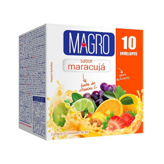 Suco Maracujá Refresco Zero Açúcar 8g Magro 10 ENVELOPES