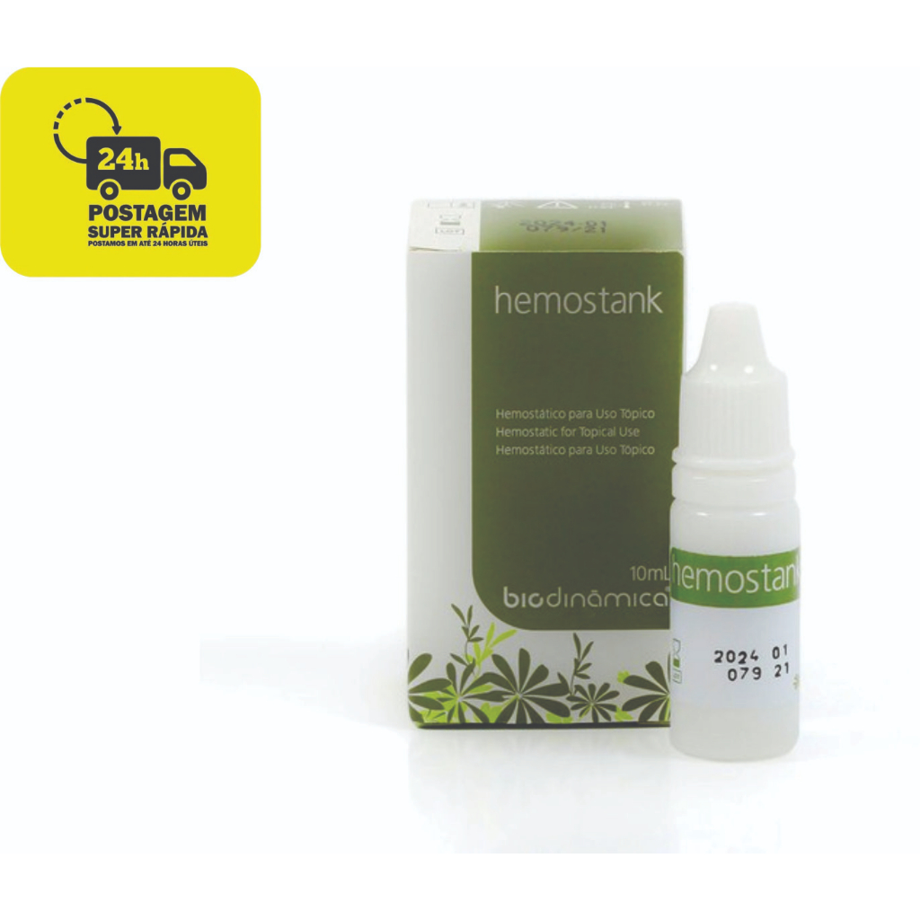 Hemostático Líquido Hemostank - Biodinâmica