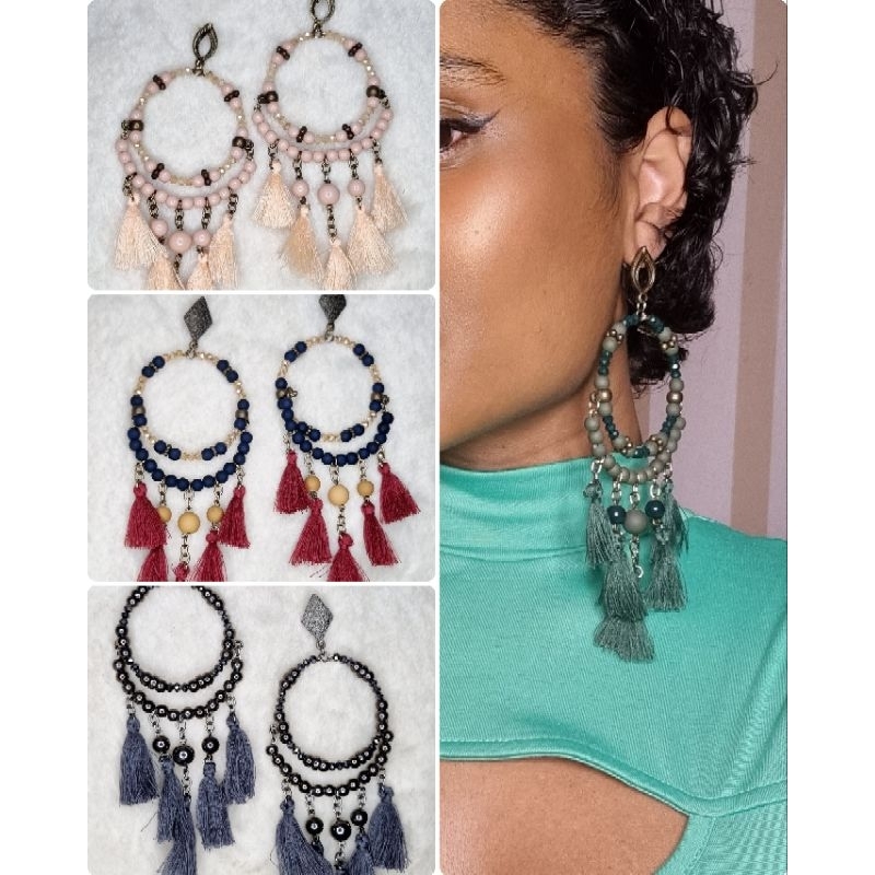 Brinco Colorido Grande: Onde Comprar | BuscaProdutos