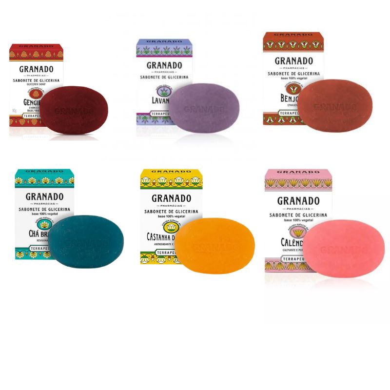 Sabonete Granado Terrapeutics kit com 6