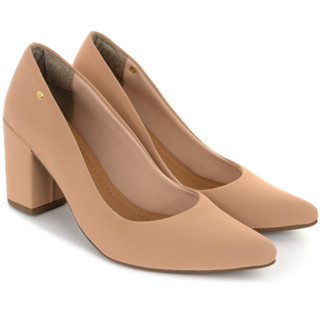 Scarpin Macerata Salto Médio Bico Fino Tradicional Moda Evangélica
