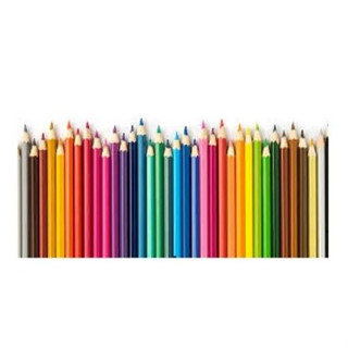 Caixa de Lápis de Cor 24 Cores MultiColor Escolar Profissional - Material Escolar - Volta as Aulas - Cores Vivas