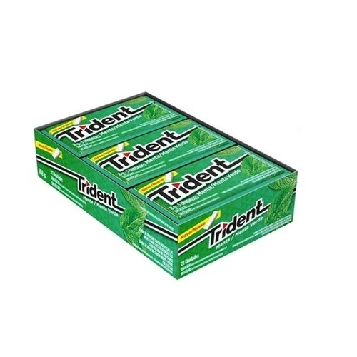 Display Chiclete Trident Menta C/21 Unidades - Mondelez em Oferta na Shopee