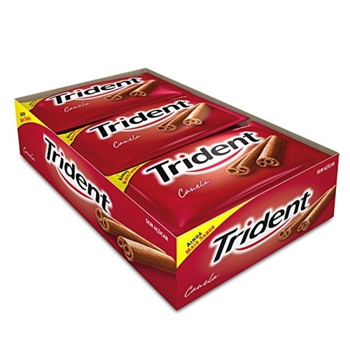 Chicle Trident 21un Mondelez Canela - Food & Beverages