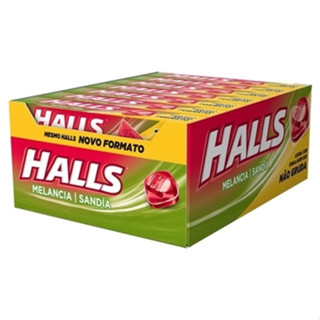 Drops Halls 21un Mdlz Melancia