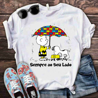 Blusa T-shirt Feminina Autismo