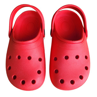 Babuche Sandália Infantil Tipo Crocs Liso Chinelo
