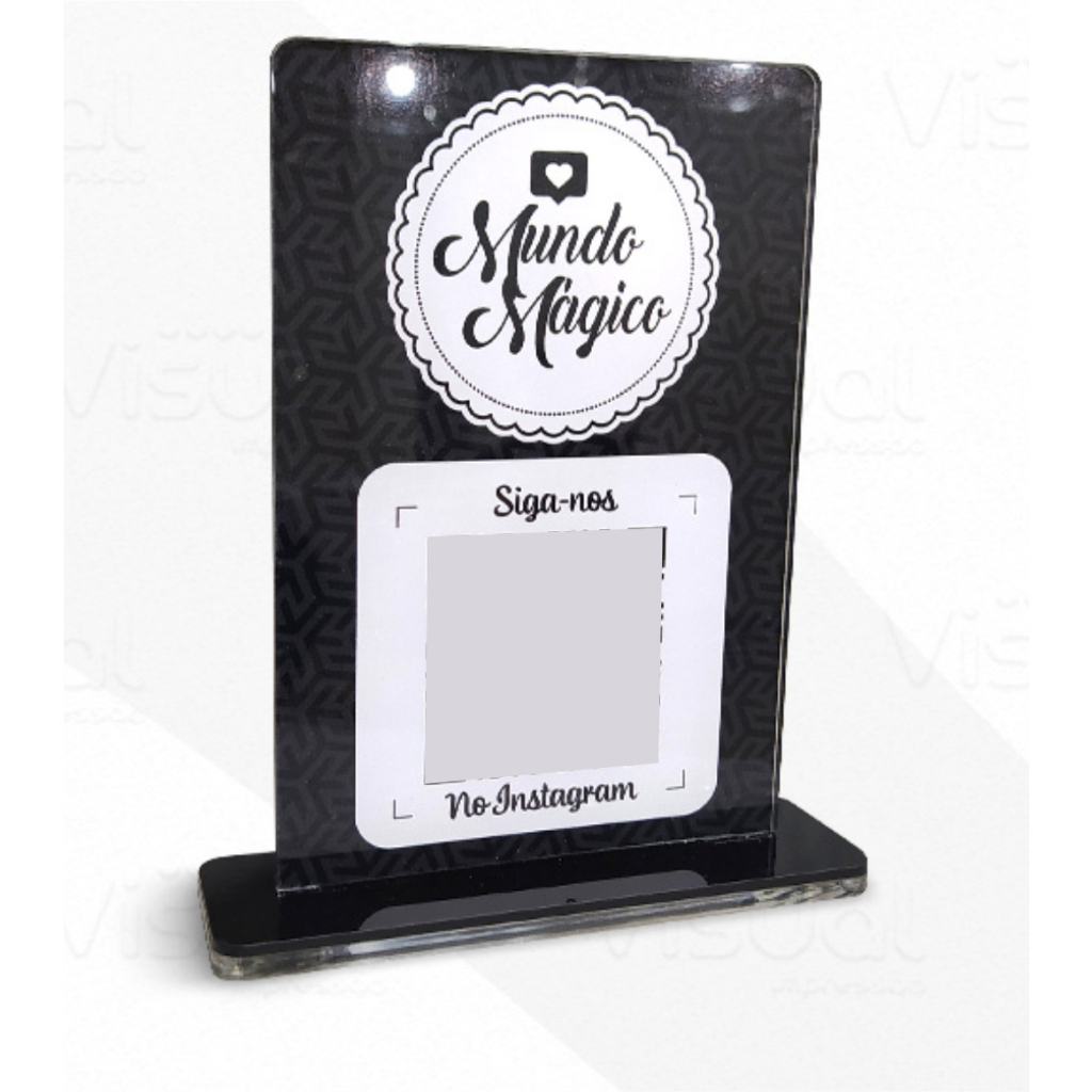 Display Placa QR Code Pix ADESIVADO Para Balcão 1 QR CODE