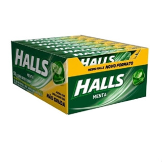 Drops Halls Menta Com 21 Unidades