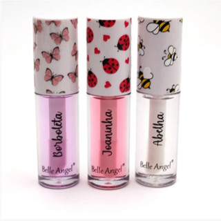 Kit 03 Unidades Lip Oil Comfort 4ml - Belle Angel