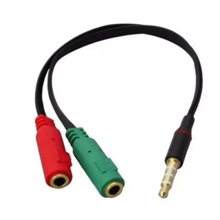 Cabo Adaptador P3 P2 Combo Para Fone E Microfone Headset Ps4