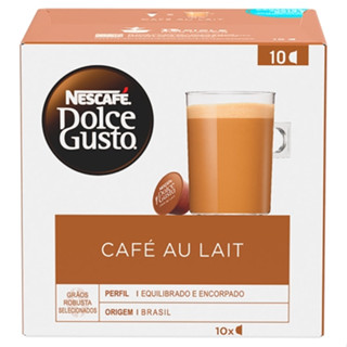 Cápsulas Café Au Lait Dolce Gusto Nestlé 10 Unidades
