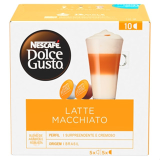 Cápsulas Nescafé Dolce Gusto Latte Machiato Caixa Com 10 Unidades