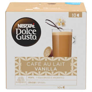 Cápsula De Café Dolce Gusto - Café Au Lait Vanilla - 10 Unidades