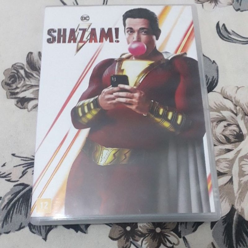 shazam dvd filme dc