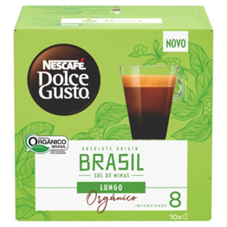 Capsula Nescafé Dolce Gusto Lungo Organico Caixa Com 10 Unid