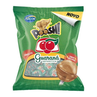 Pirulito Poosh Arcor 50 Unid Sabor Guarana