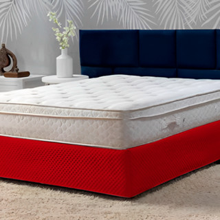 Saia Para Cama Box Com Elástico em Toda Volta King, Solteiro, Casal, Queen Com Matelassê